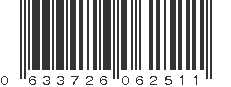 UPC 633726062511