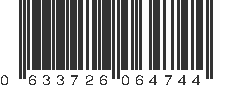 UPC 633726064744