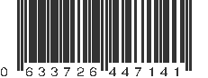 UPC 633726447141