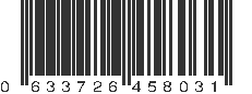 UPC 633726458031