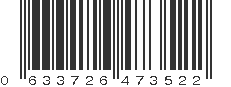 UPC 633726473522