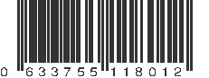 UPC 633755118012