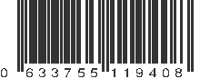 UPC 633755119408