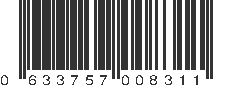 UPC 633757008311