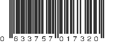 UPC 633757017320