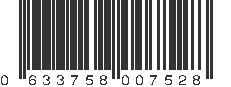 UPC 633758007528