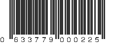 UPC 633779000225