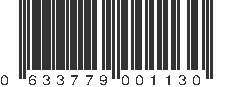 UPC 633779001130