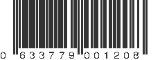 UPC 633779001208