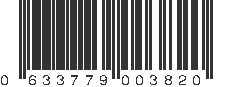 UPC 633779003820