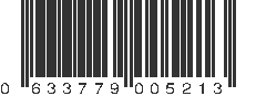 UPC 633779005213