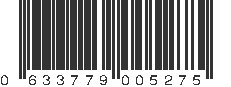 UPC 633779005275