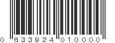 UPC 633924010000