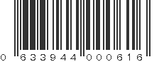 UPC 633944000616