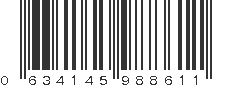 UPC 634145988611