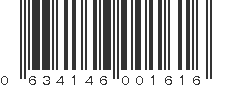 UPC 634146001616