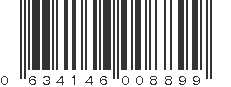 UPC 634146008899