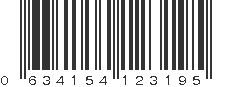 UPC 634154123195