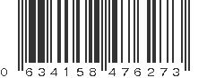 UPC 634158476273