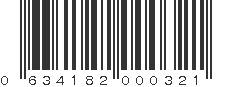 UPC 634182000321