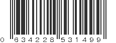 UPC 634228531499