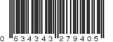 UPC 634343279405