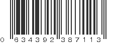 UPC 634392387113