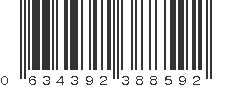 UPC 634392388592