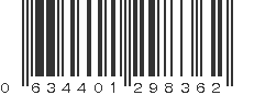 UPC 634401298362