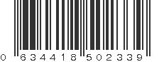 UPC 634418502339