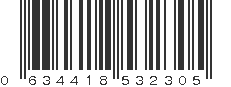 UPC 634418532305