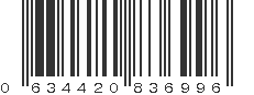 UPC 634420836996