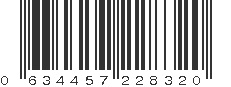 UPC 634457228320