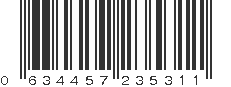 UPC 634457235311