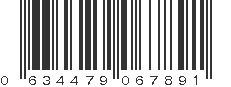 UPC 634479067891