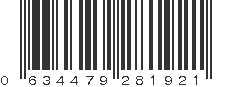 UPC 634479281921