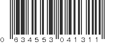 UPC 634553041311