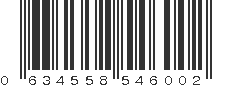 UPC 634558546002