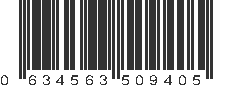 UPC 634563509405