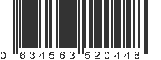 UPC 634563520448