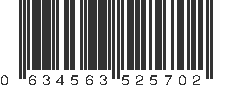 UPC 634563525702