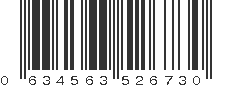 UPC 634563526730