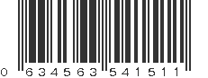 UPC 634563541511