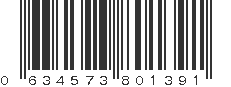 UPC 634573801391