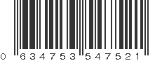 UPC 634753547521