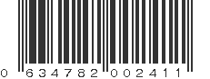 UPC 634782002411