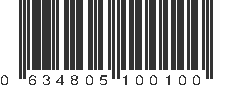 UPC 634805100100