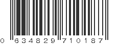 UPC 634829710187