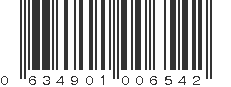 UPC 634901006542