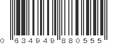 UPC 634949880555